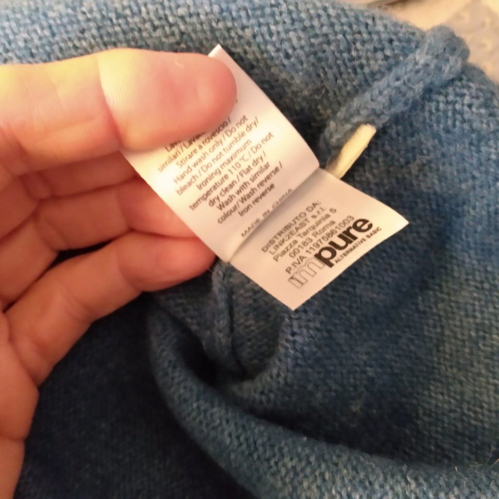 Impure Alternative Basic Wool Blend Sweater - image 5